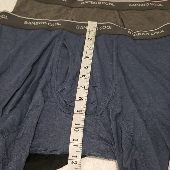 BAMBOO COOL Men’s Underwear boxer briefs Soft Comfortable Bamboo Viscose Large - Picture 12 of 15